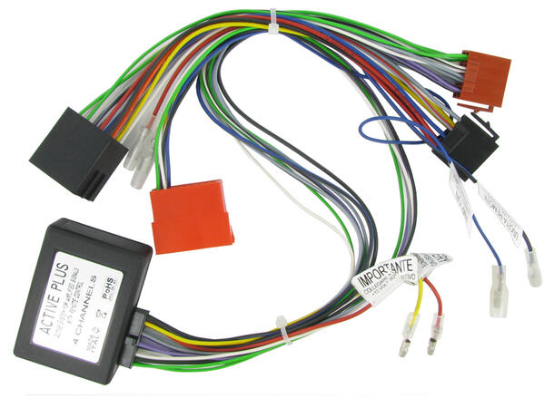 Connects2 Aktiv-adapter, Se egen liste Audi (-->2007) (ISO) m/Full Bose system